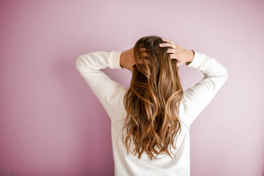 Taglio e styling dei capelli in salone